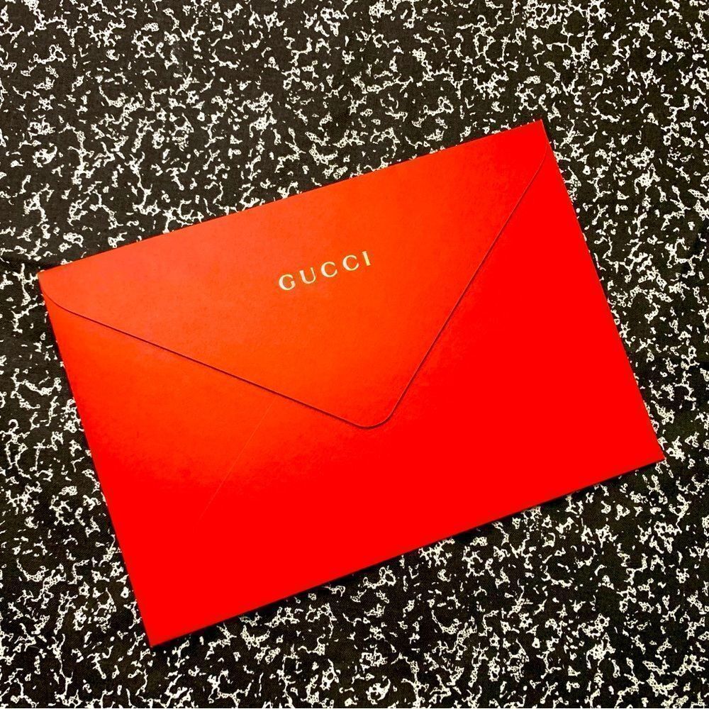 Red Gucci Envelopes 50 
